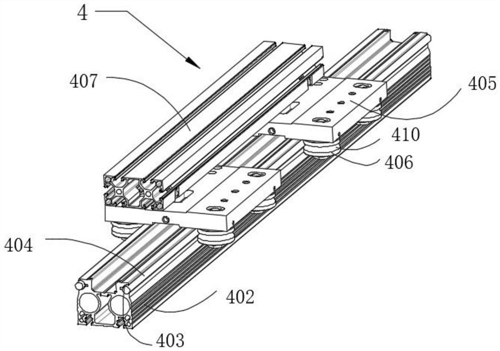 Rice bag handle pressing machine