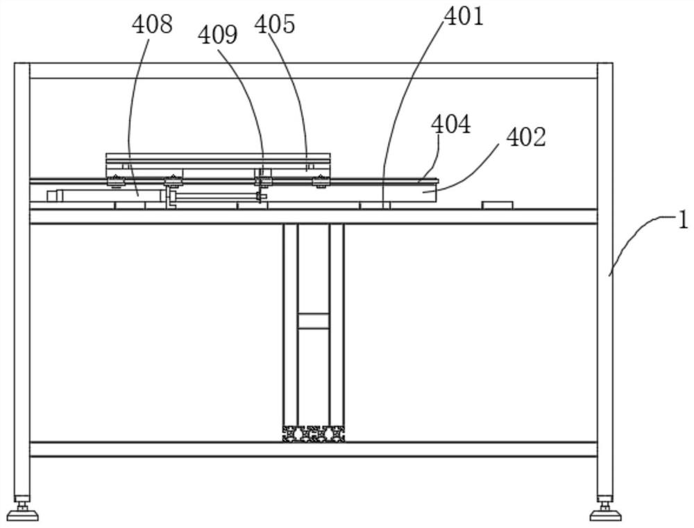 Rice bag handle pressing machine