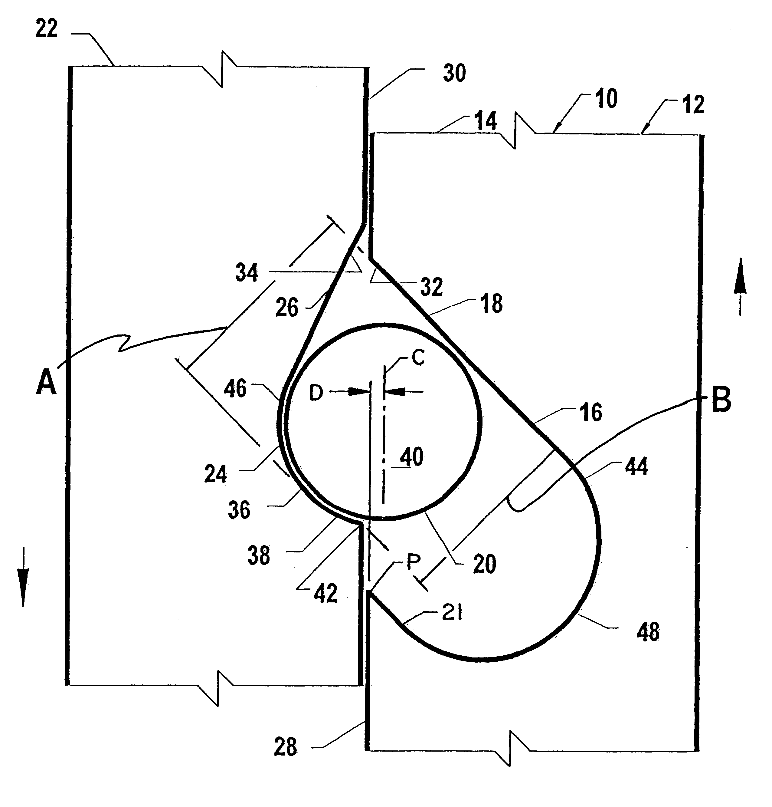 Tie down building, system tie down, and method