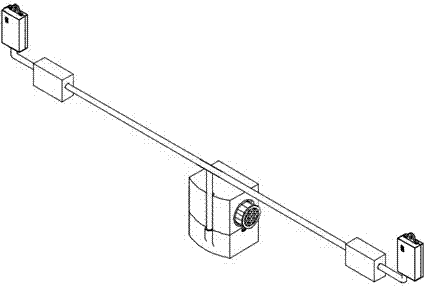 Vacuum electric blackboard eraser