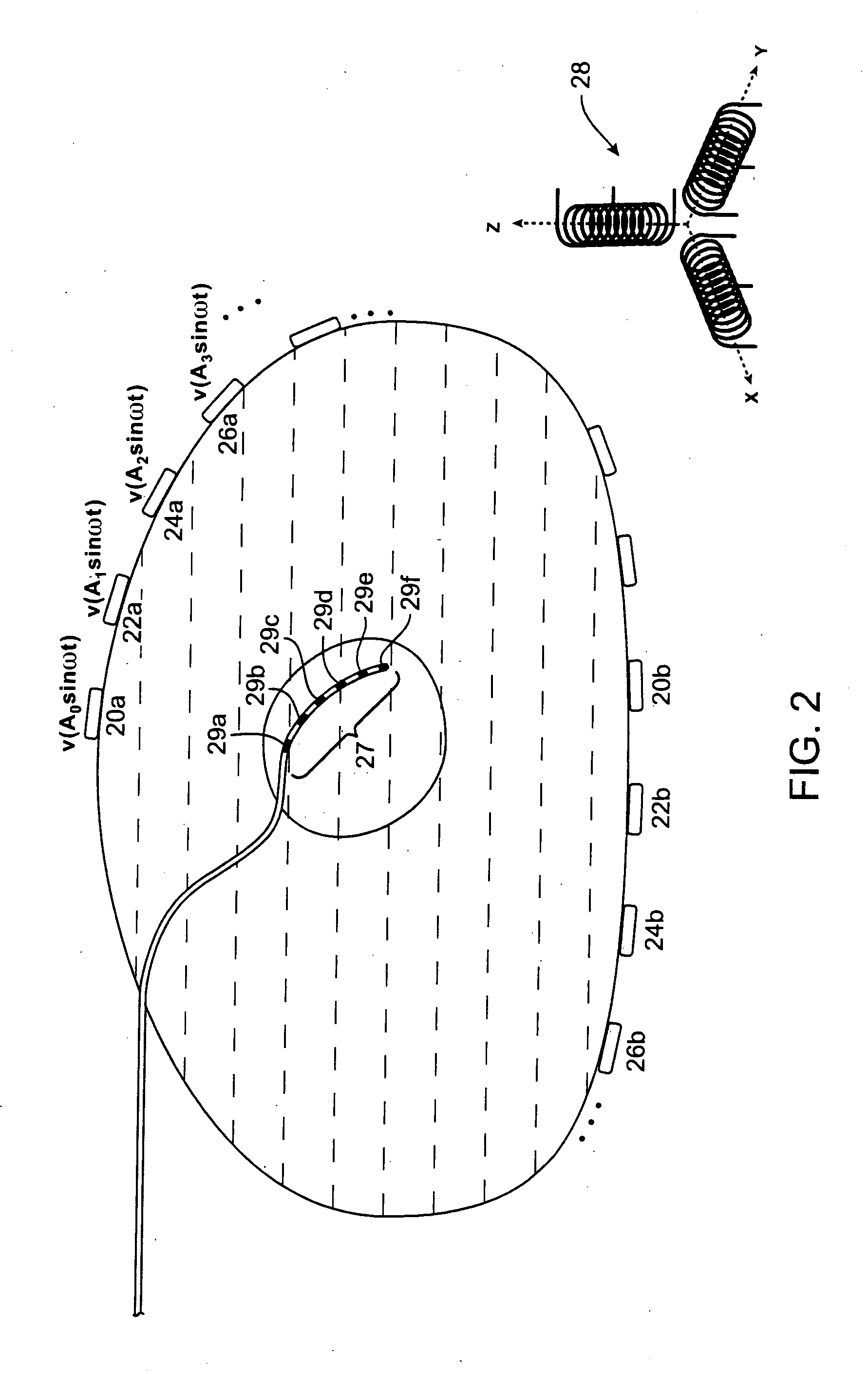 External continuous field tomography