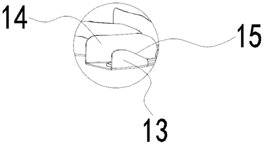 Arc-shaped fan and air fryer