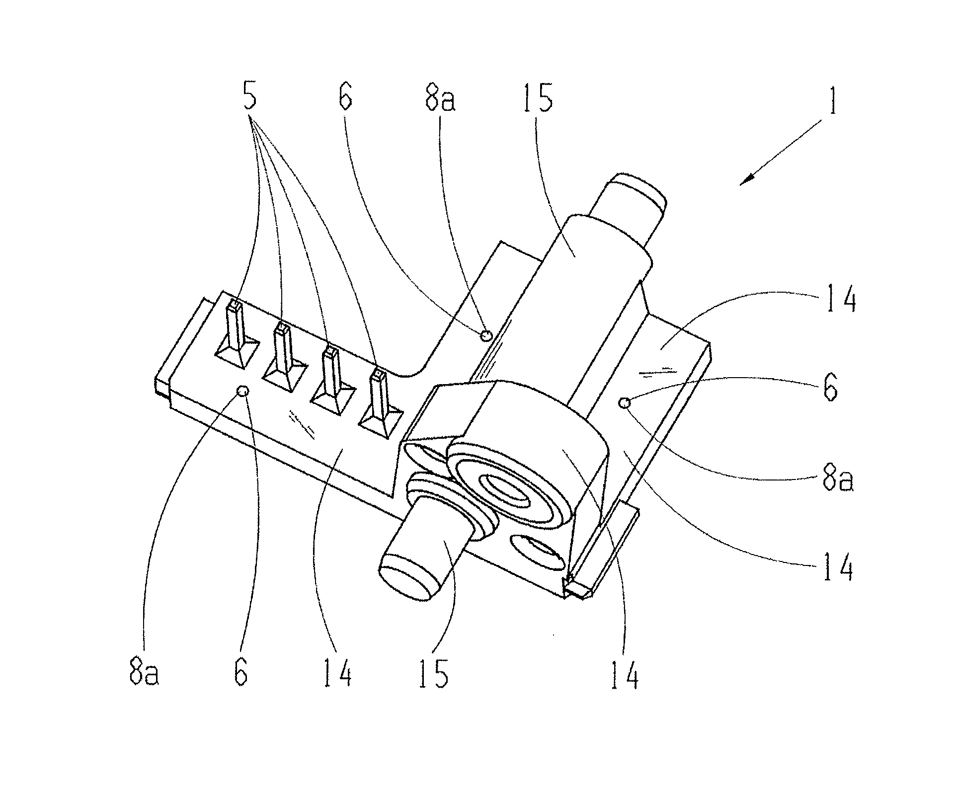 Method of manufacturing a molded sensor subassembly