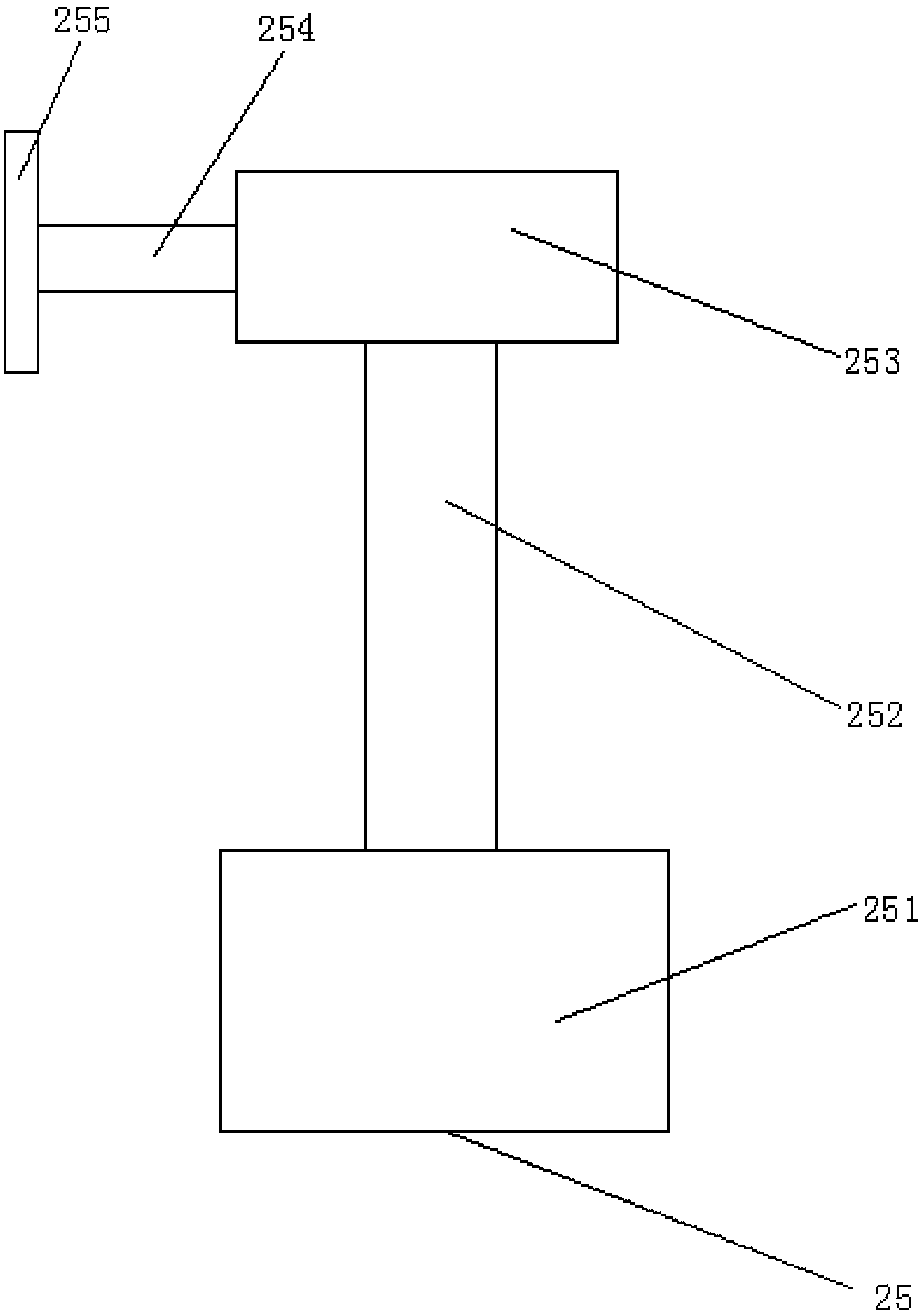 Annular trolley transportation device for logistics