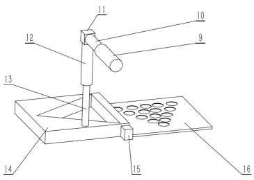 A table tennis automatic ball swinging robot