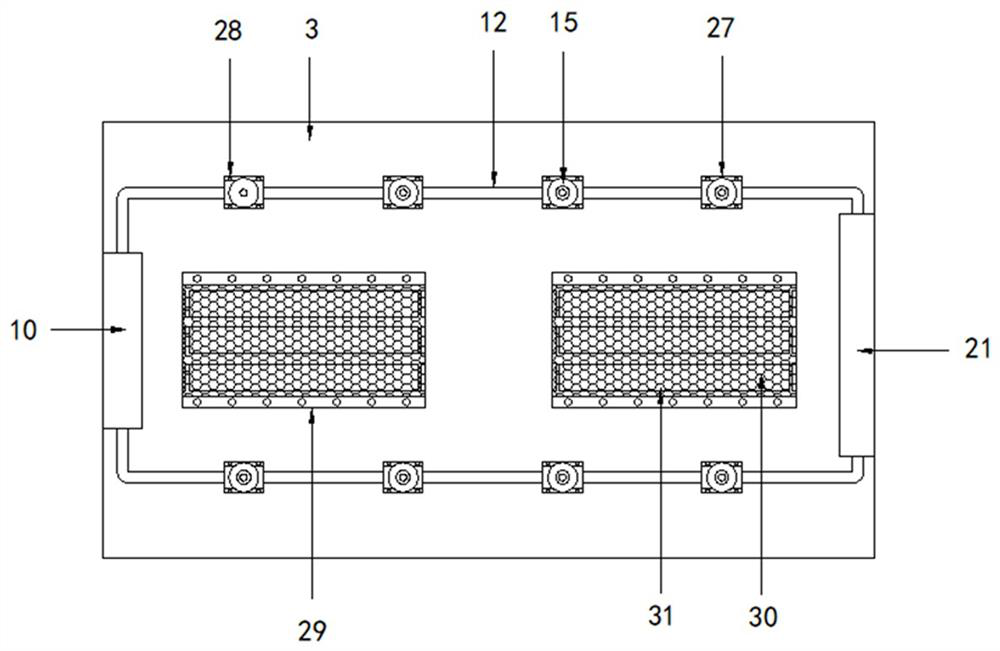 Cabin disinfection transport vehicle