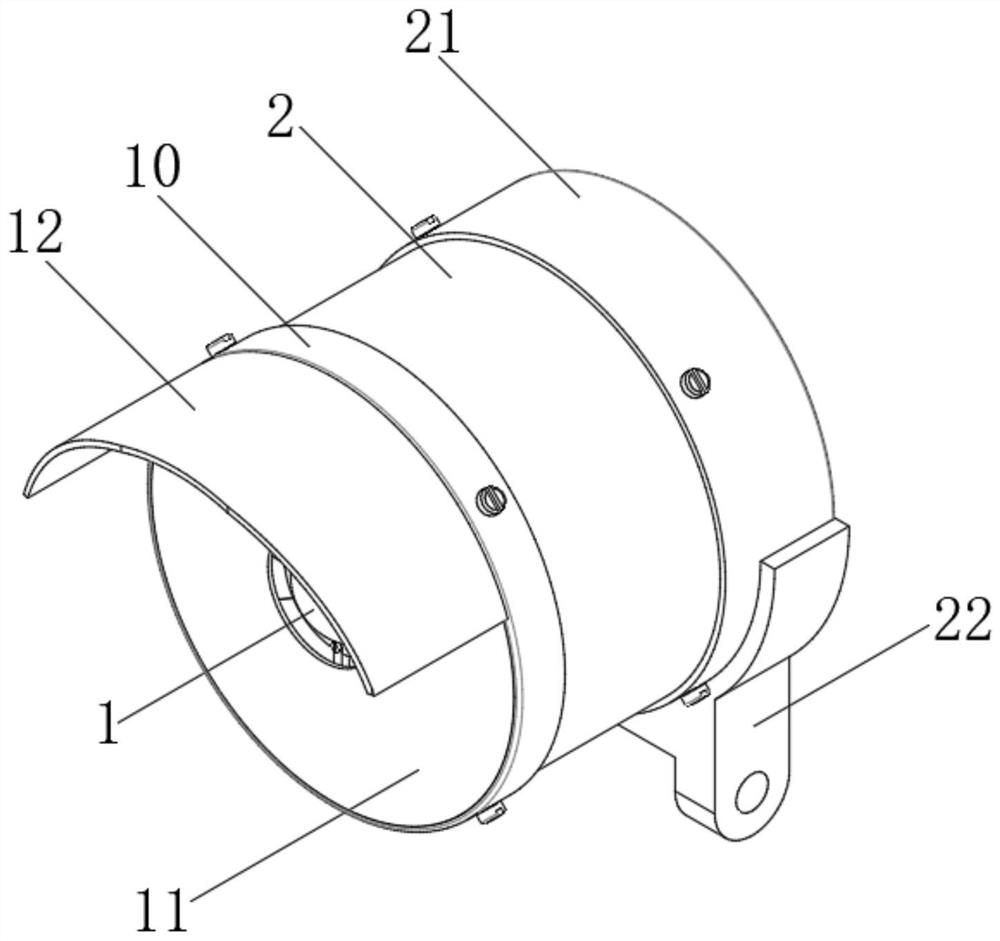 Refrigeration fly-proof camera