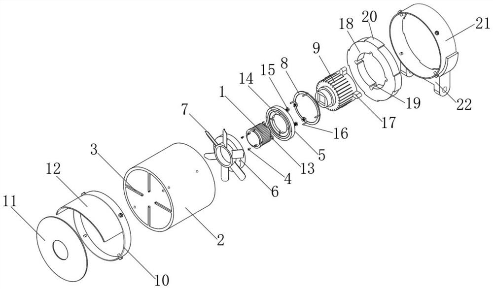 Refrigeration fly-proof camera