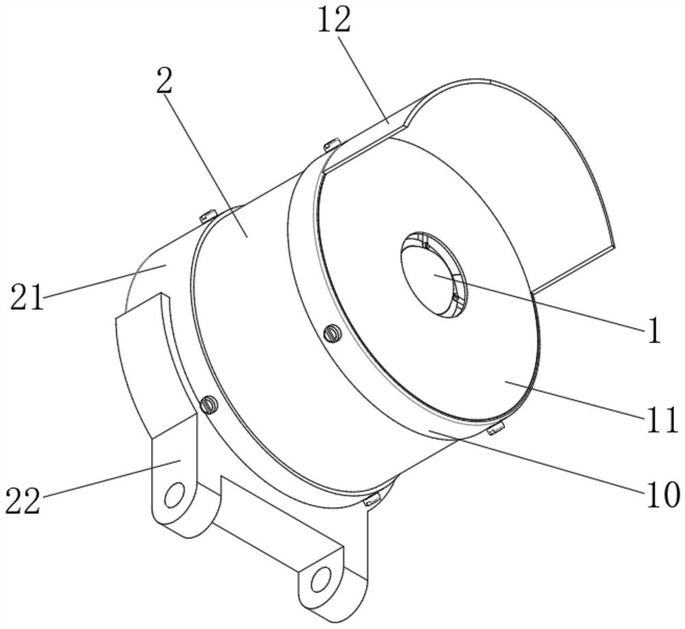 Refrigeration fly-proof camera