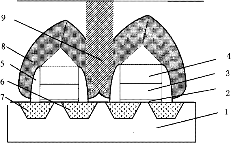 Method for improving appearance of phosphosilicate glass by virtue of high-density plasma chemical vapor deposition (HDP CVD)