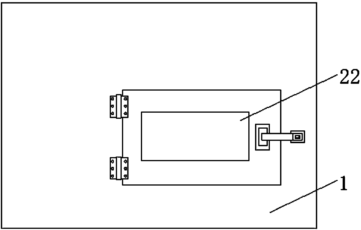 A die-cutting intelligent device for continuous die-cutting and automatic discharge