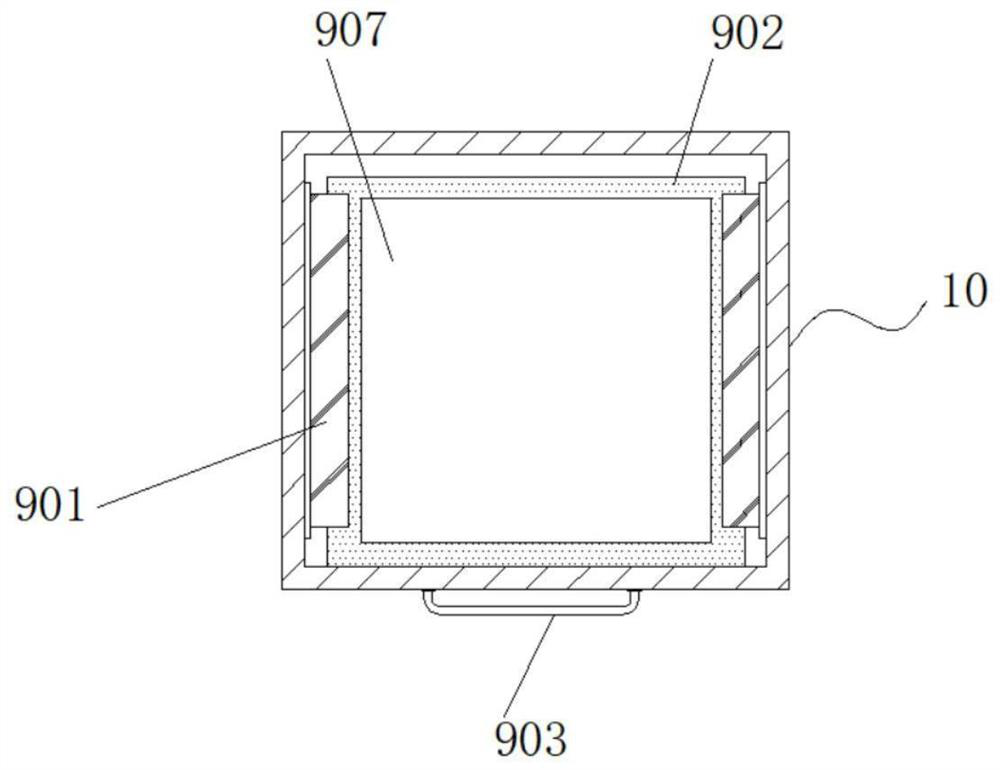 Stirring and mixing equipment for thin film raw materials