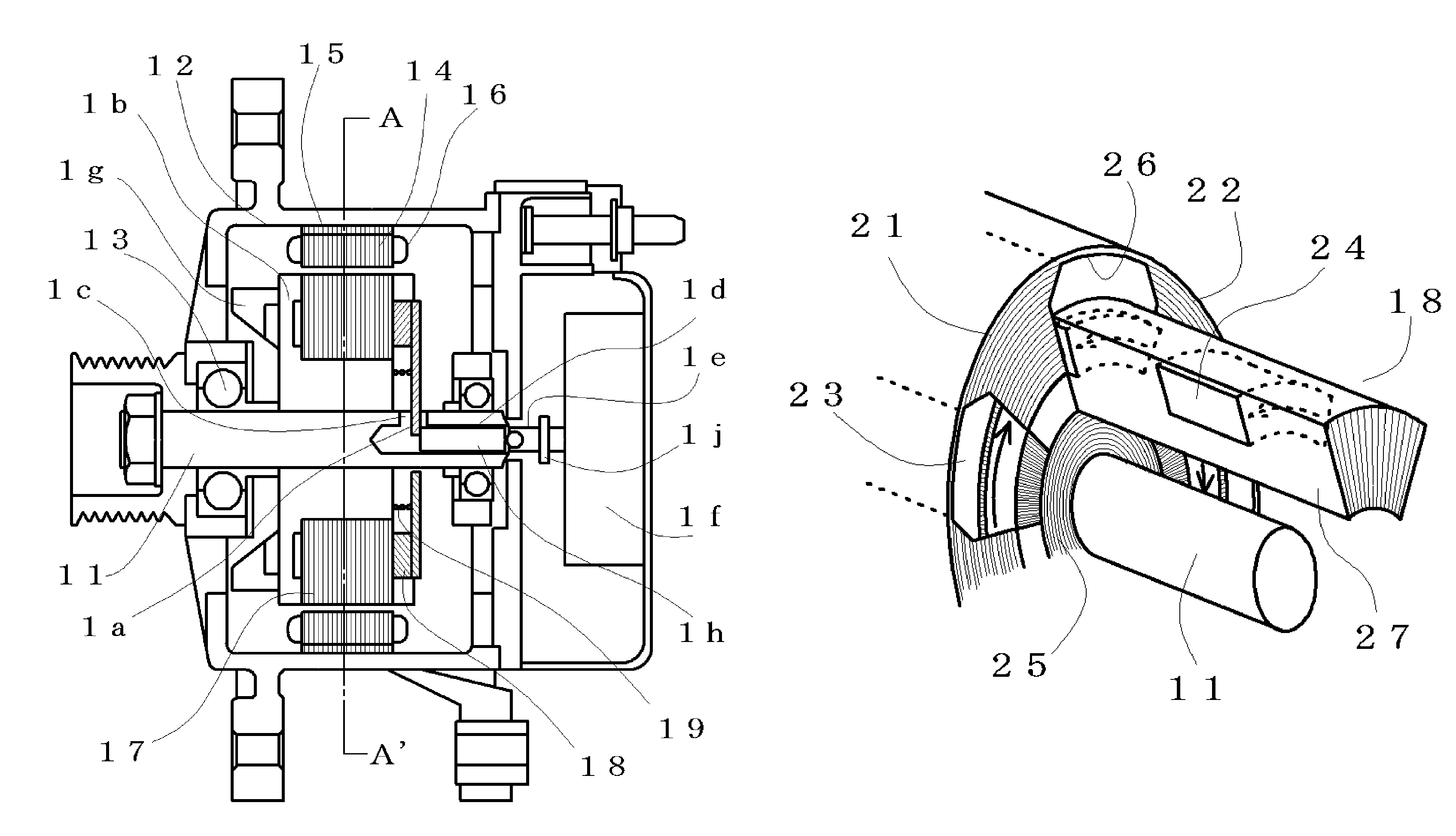 Field controllable rotating electric machine system with flux shunt control