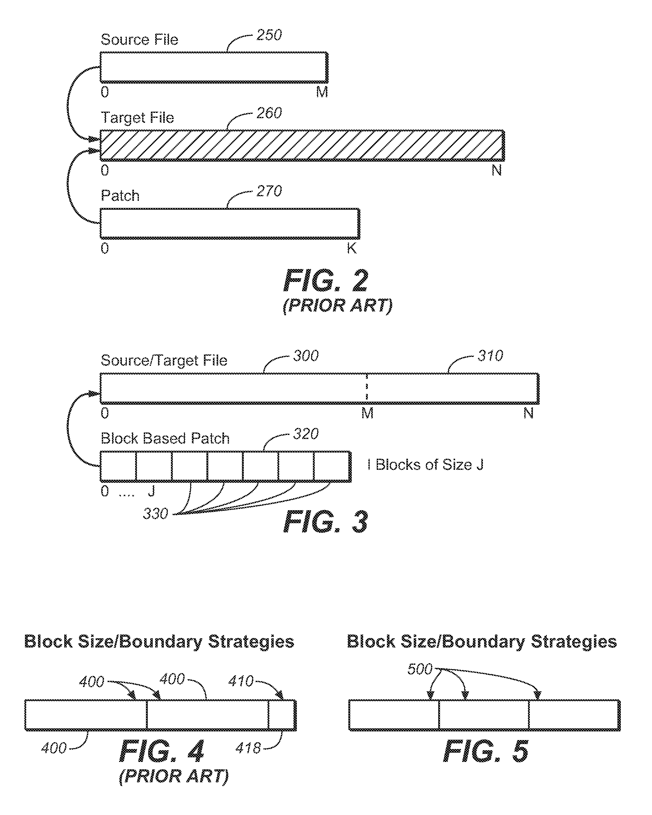 Block-based differencing algorithm