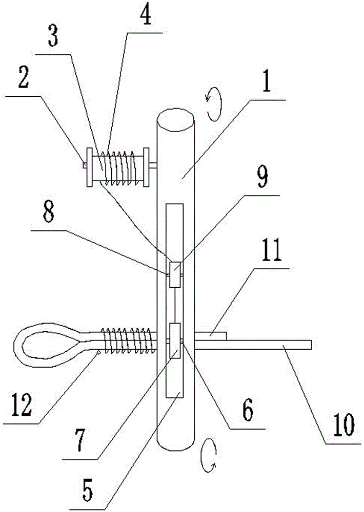 Special tool for binding tail wires of stay wires of power transmission line tower