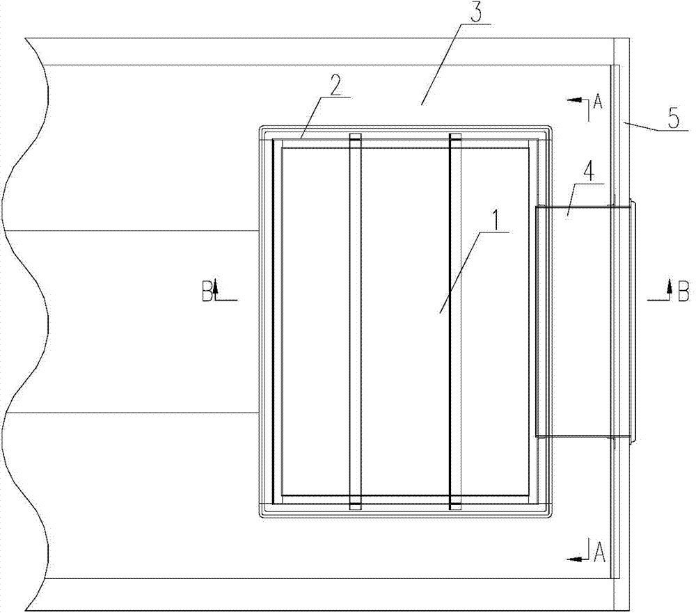 High voltage equipment box for railway vehicle