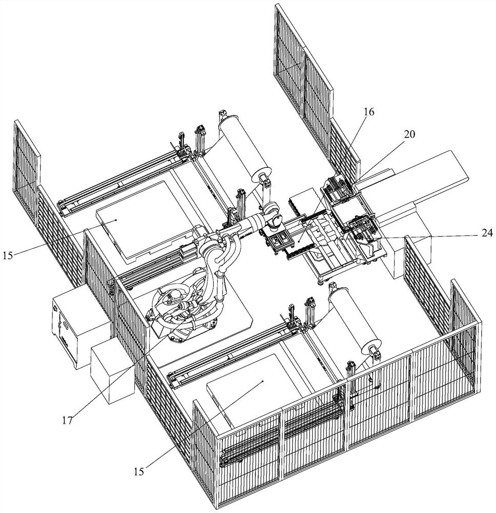 Material stacking equipment