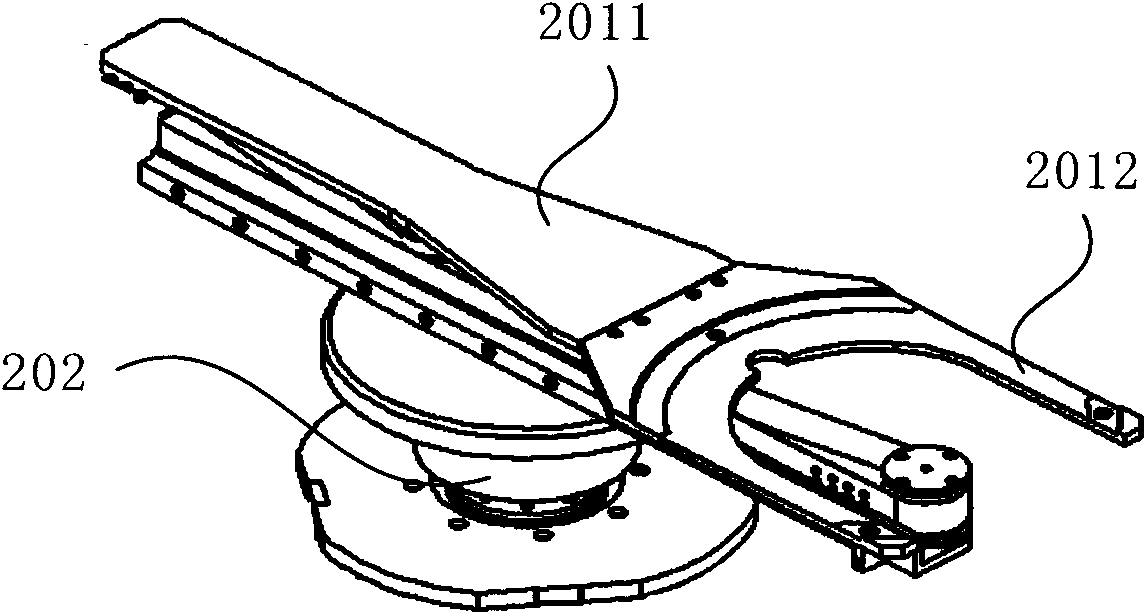 Conveying device and system