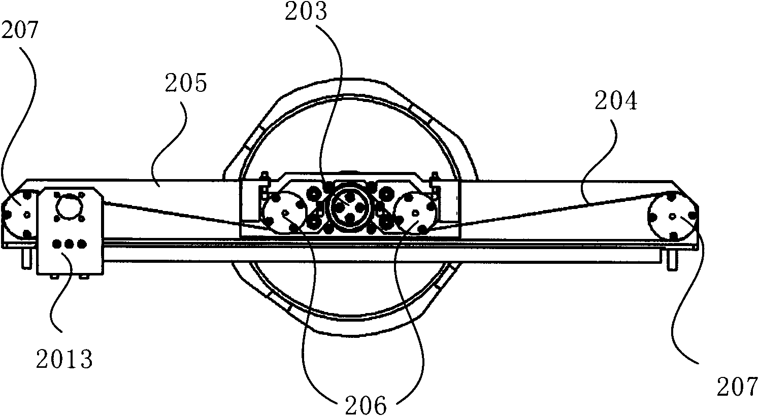 Conveying device and system
