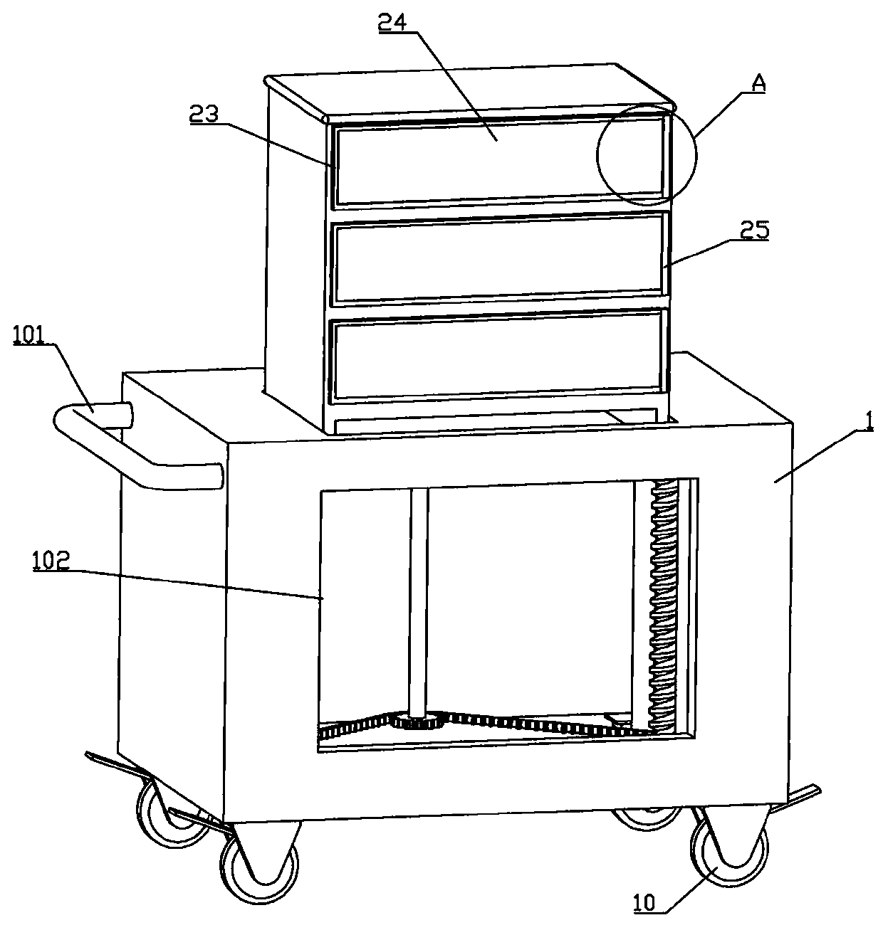 Dustproof storing and displaying device for electronic samples