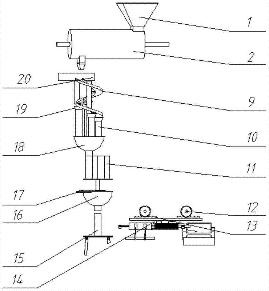 Coin sorting and packing machine