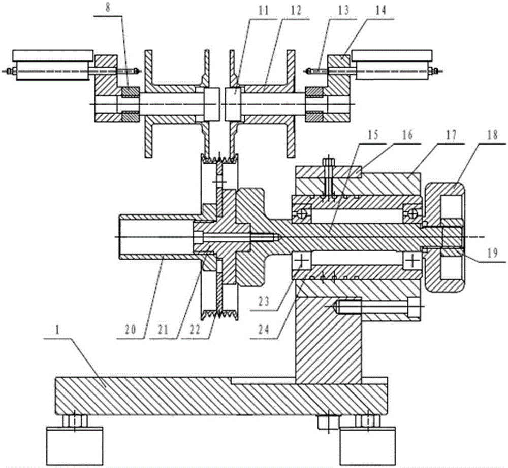 Measuring tool and method for measuring radial and axial runout of multi-wedge belt pulley