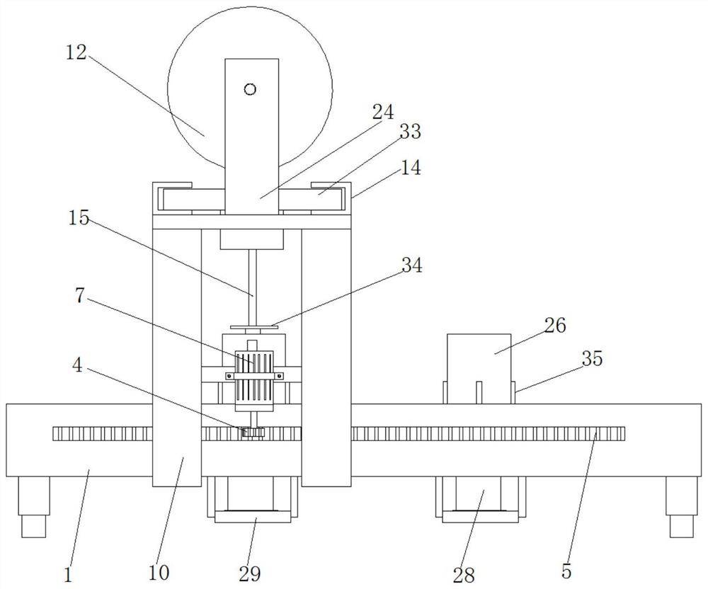 A waste glass crushing device for glass manufacturing