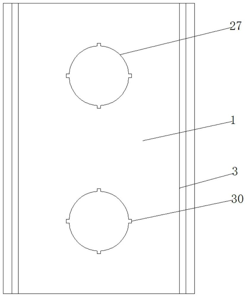 A waste glass crushing device for glass manufacturing