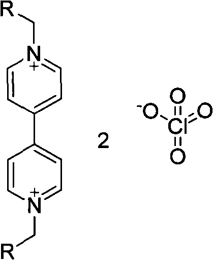 Synthetic technology of novel material intermediate alkyl viologen diperchlorate