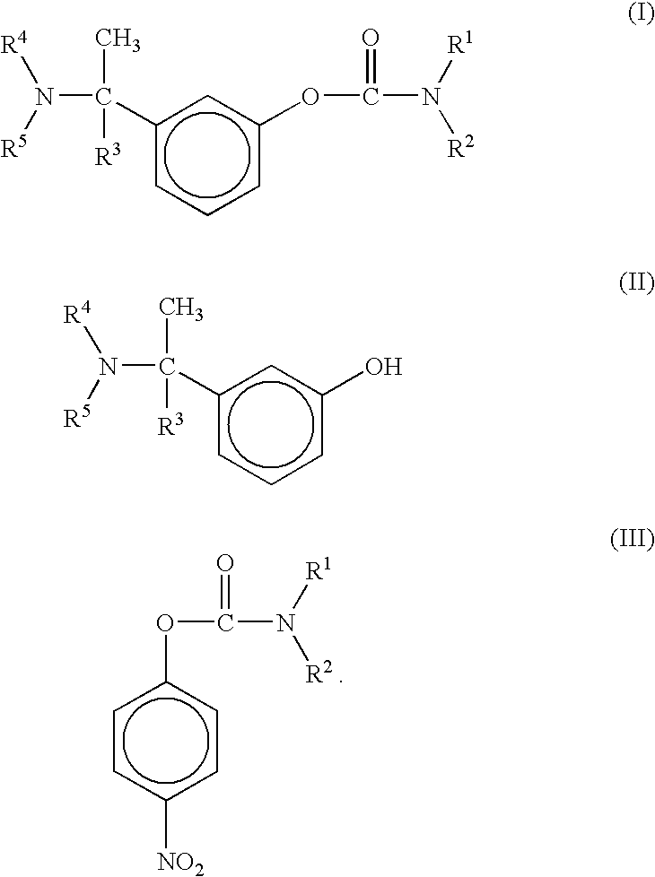 Process for the preparation of phenylcarbamates