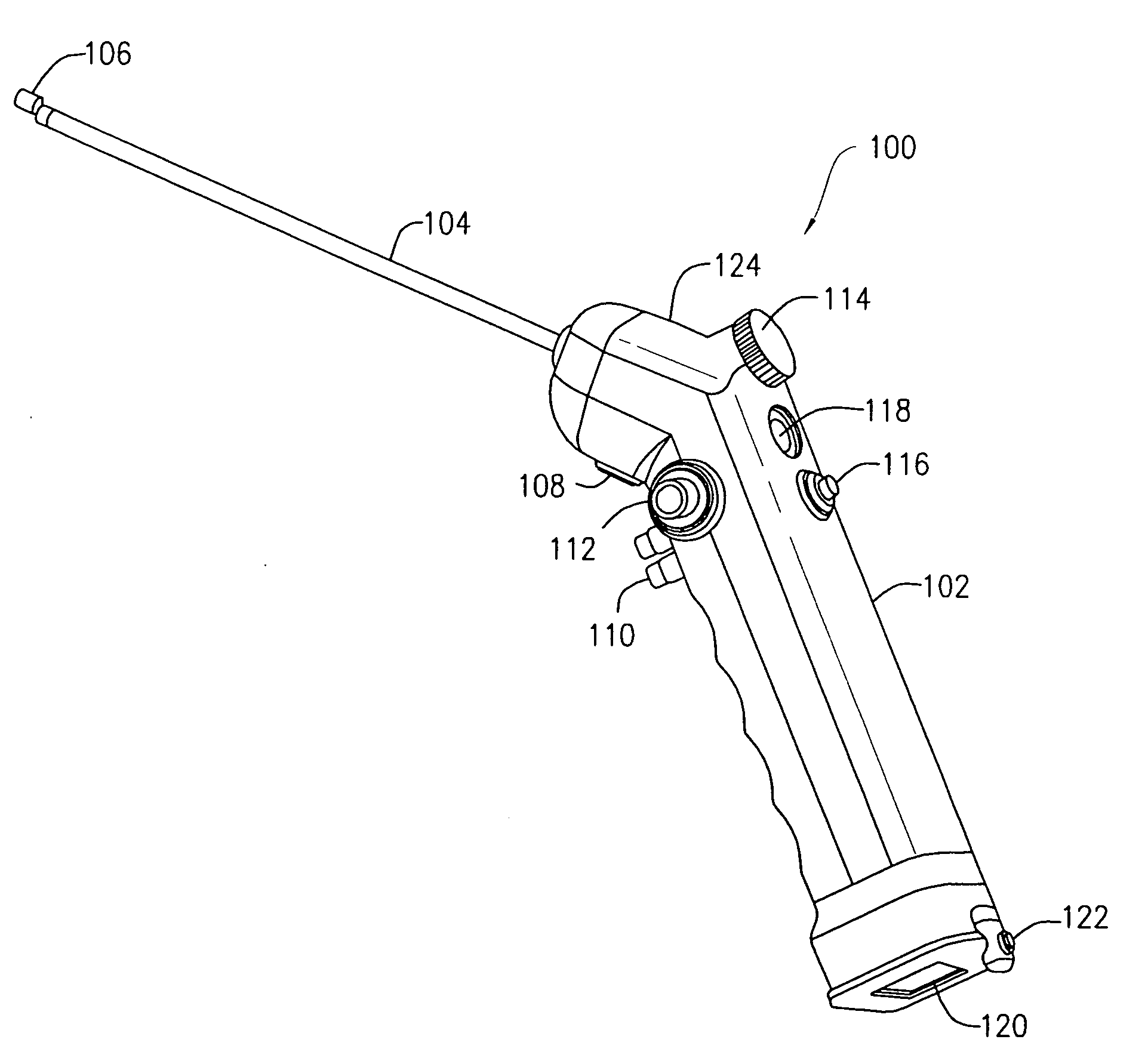 Optical surgical device and method of use