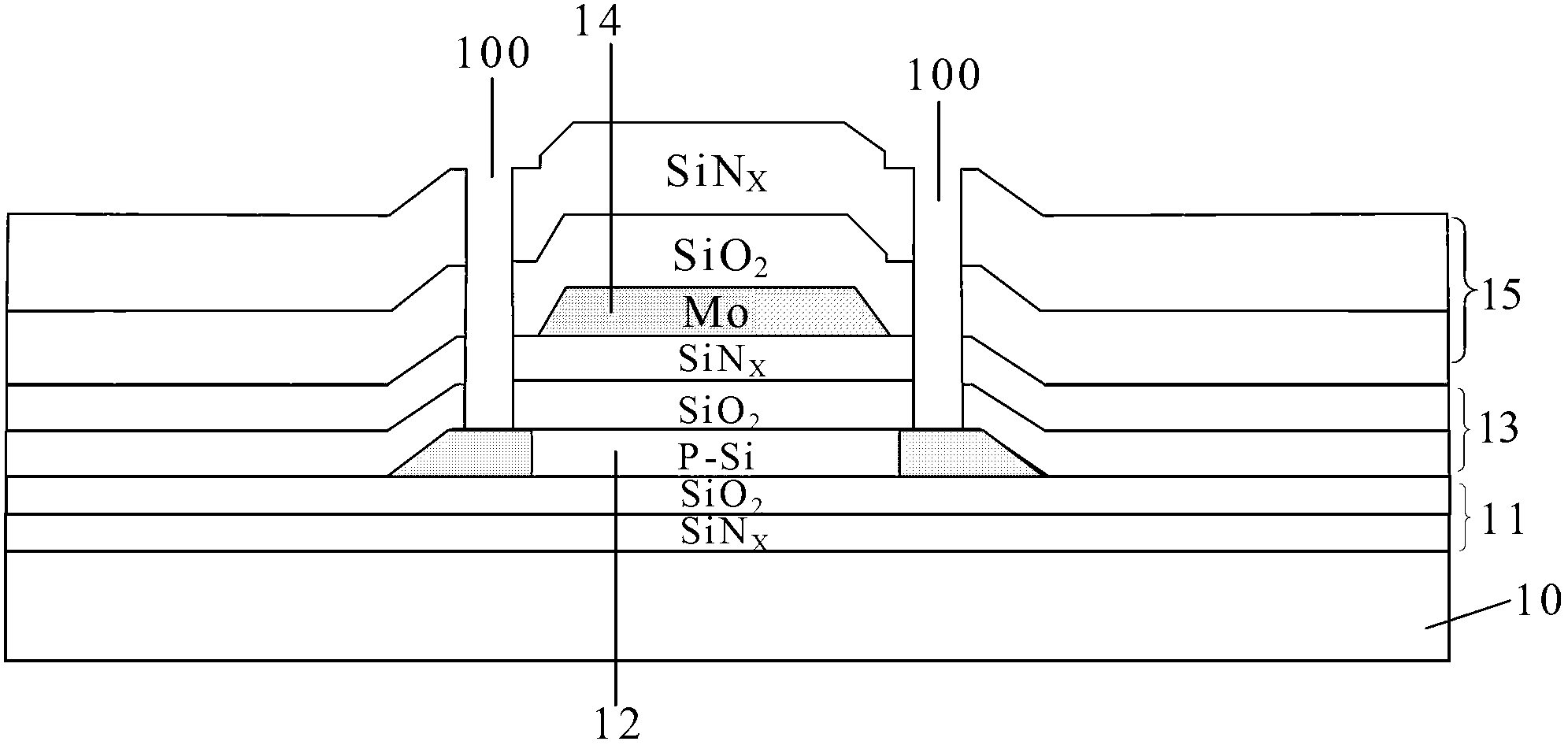 Thin film transistor, manufacturing method of thin film transistor, array substrate and display device