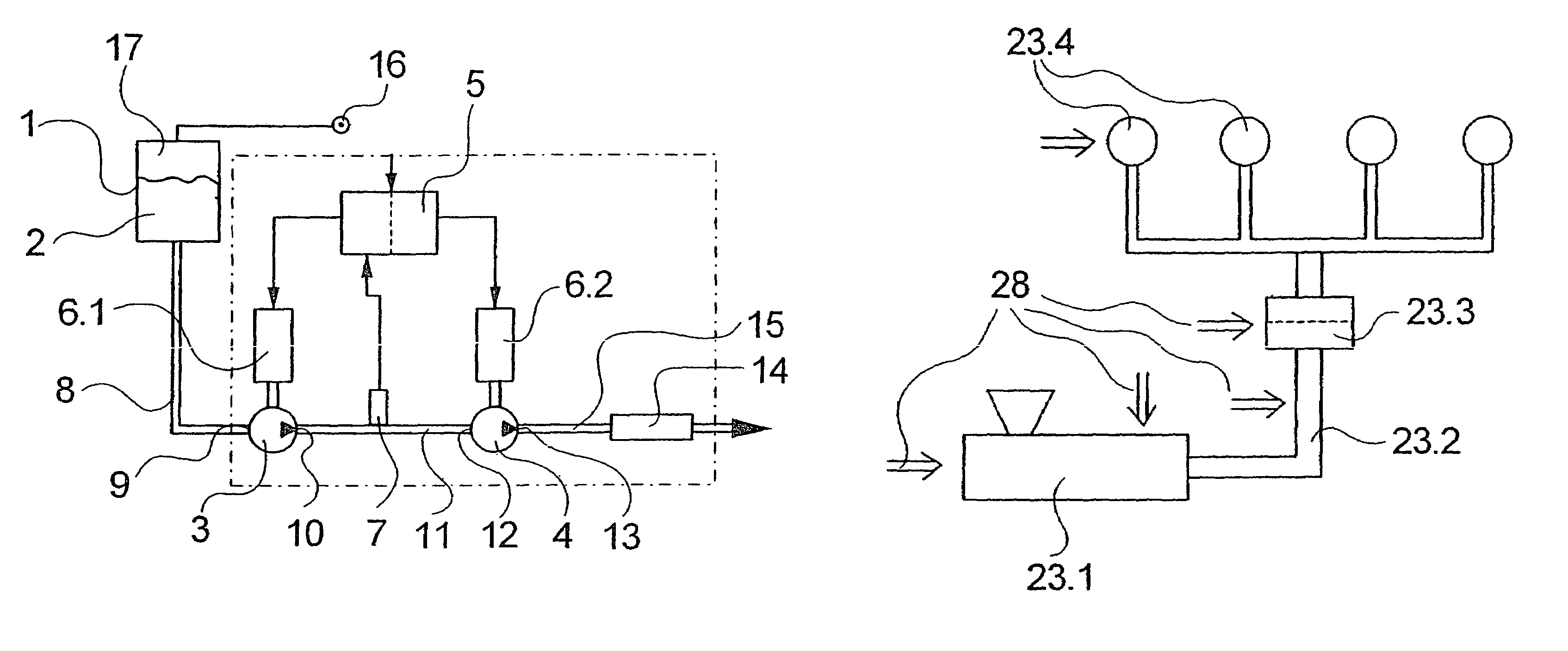 Apparatus and method for injecting a liquid dye into a polymer melt