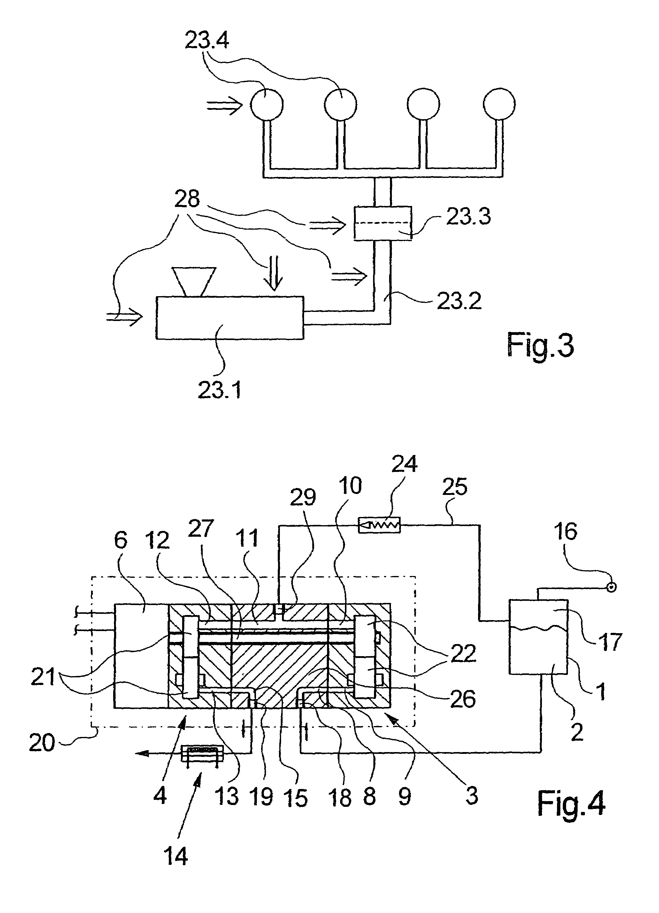Apparatus and method for injecting a liquid dye into a polymer melt