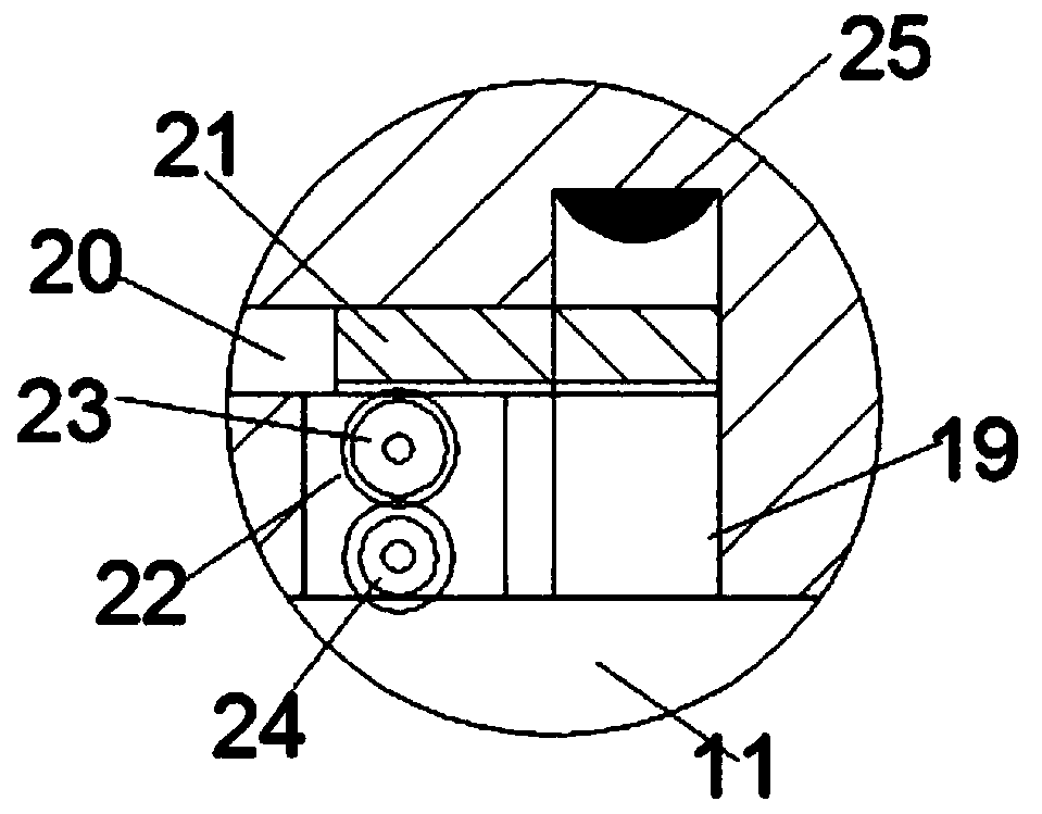 Safe dust removal device