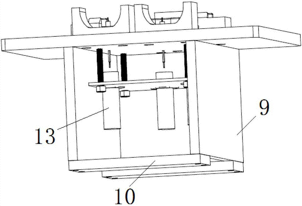 Auxiliary tooling for installing glass lifter motor