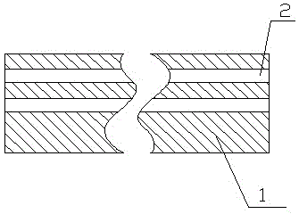 Monolithic drill pipe and drill pipe composed of it