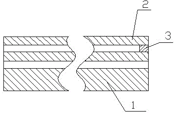 Monolithic drill pipe and drill pipe composed of it