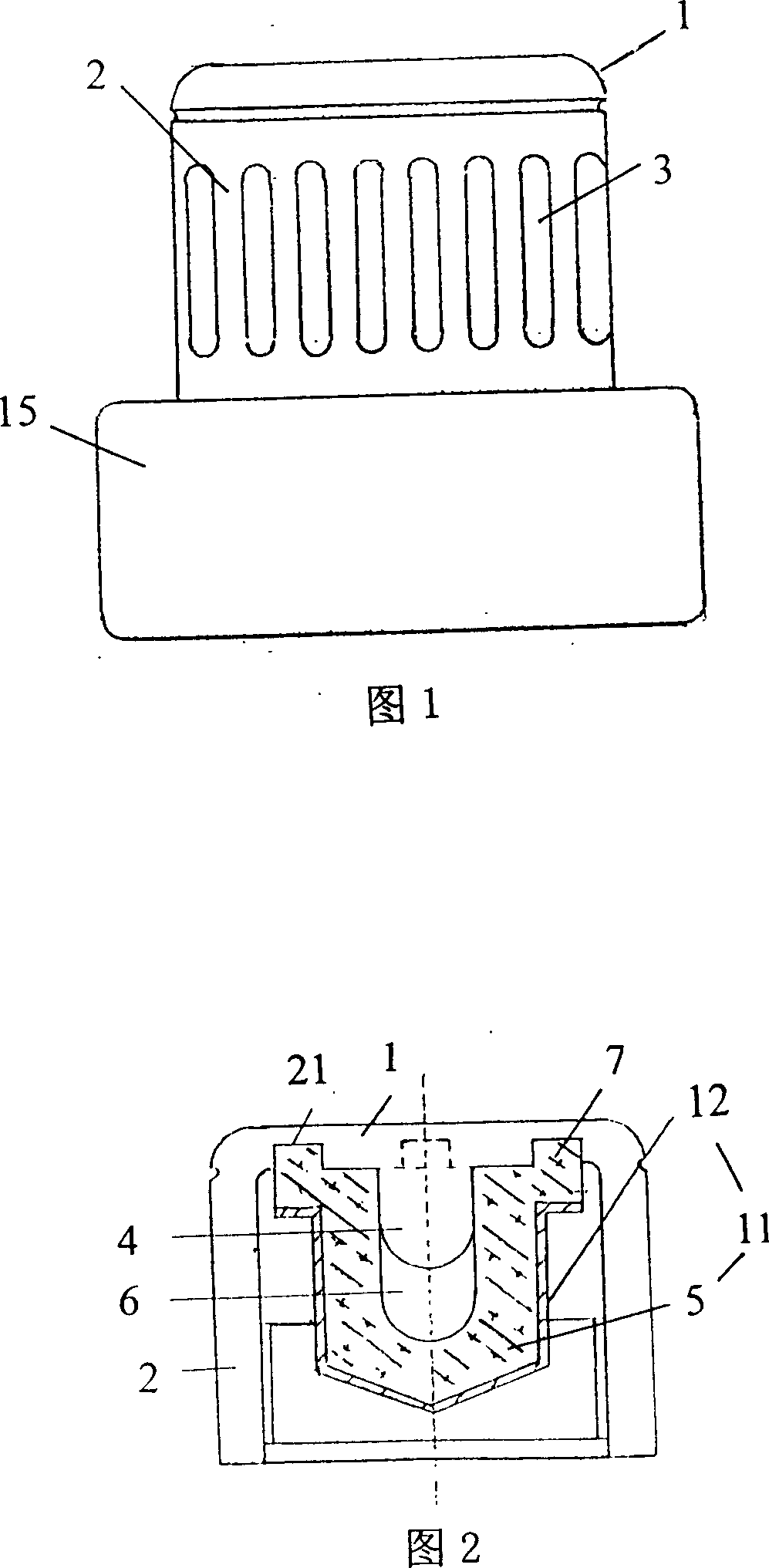 Device for grinding medical tablets