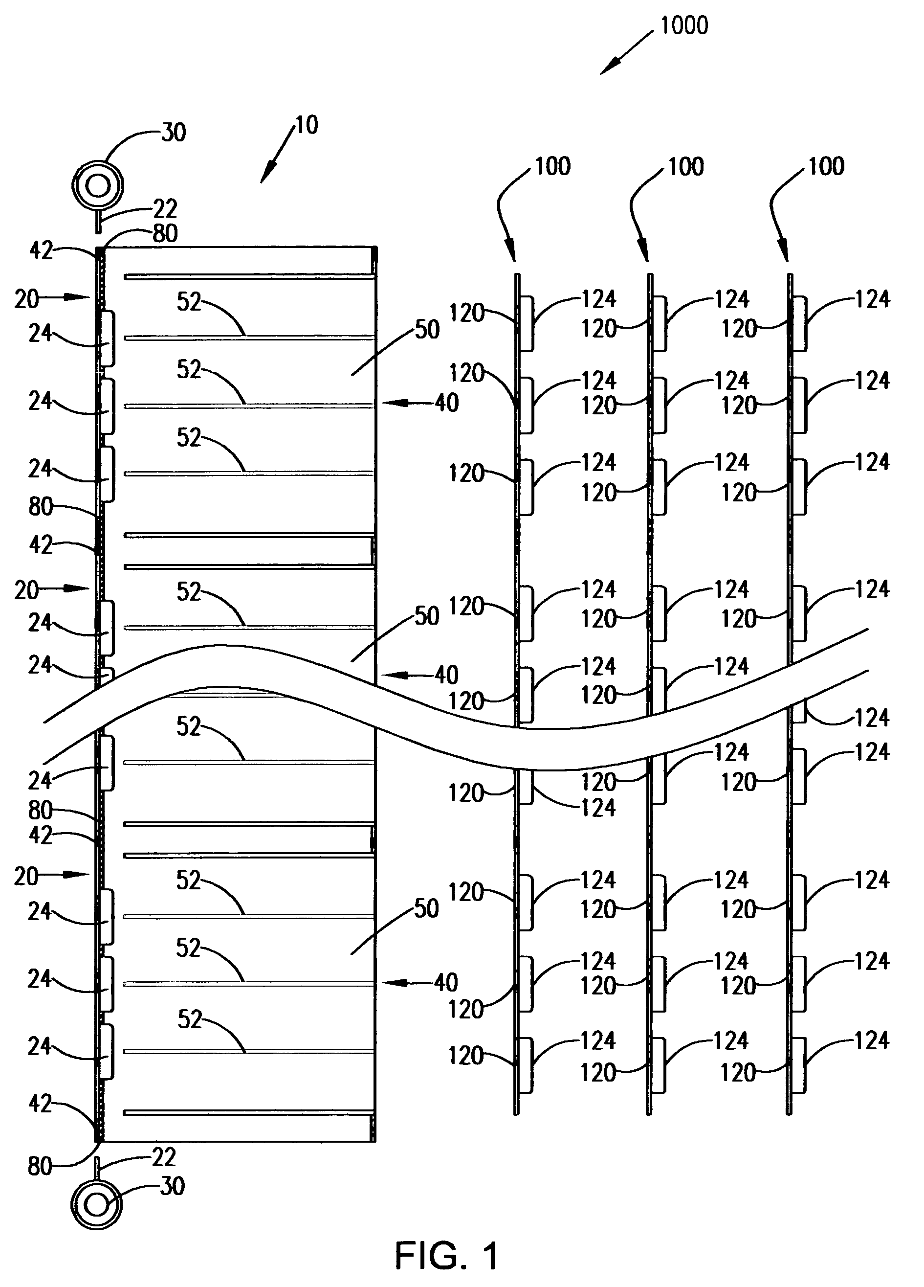 Boom with ramped or horizontal skirt structure for slowing the flow speed of buoyant fluids on moving water for fluid, containment, fluid containment system and method