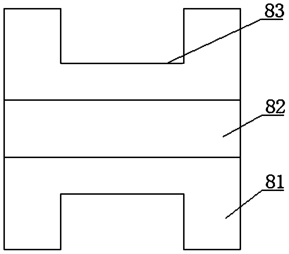 Rotary transmitting control device for movable type ice surface cutting device