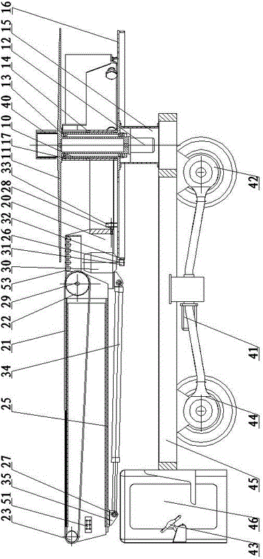 Rotating disk transition type bidirectional loading and unloading machine