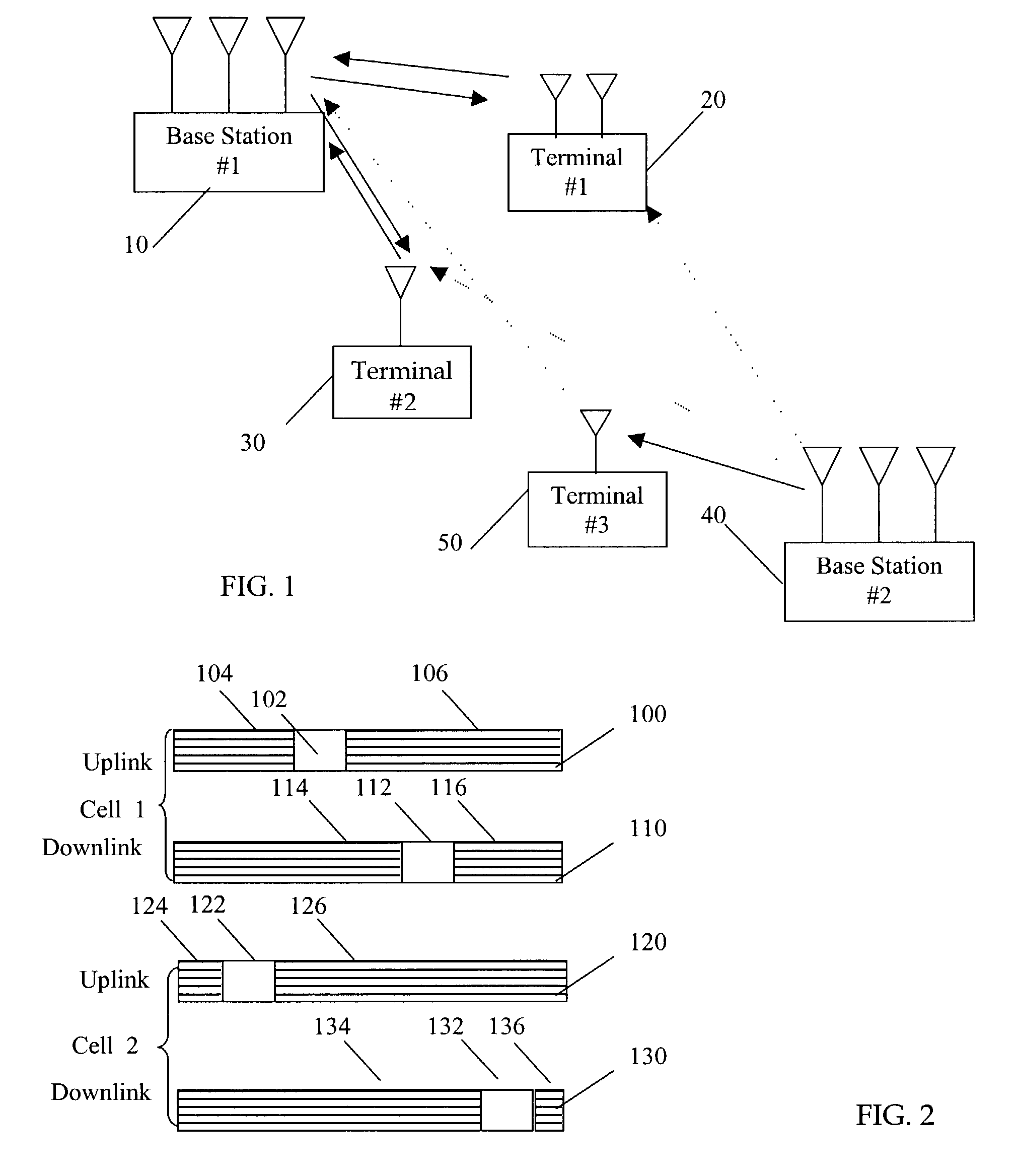 Method and system for multi-cell interference reduction in a wireless communication system