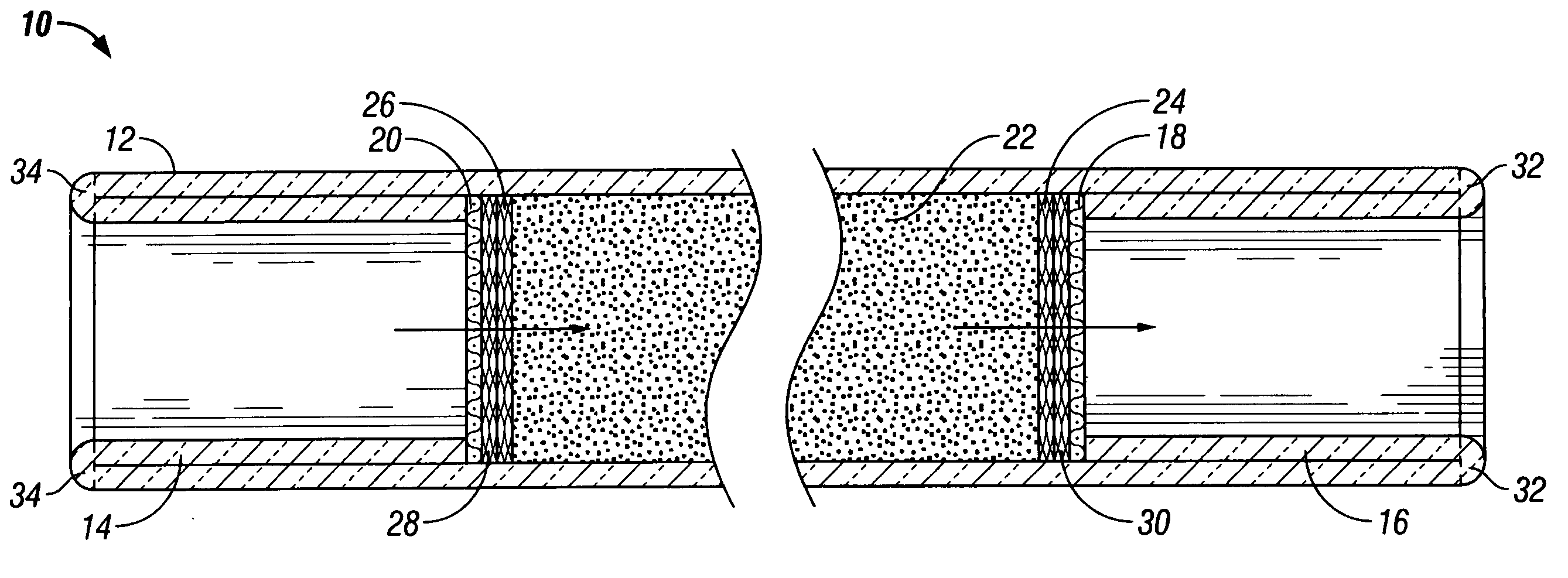 Centerless ground thermal desorption tube and method without frit