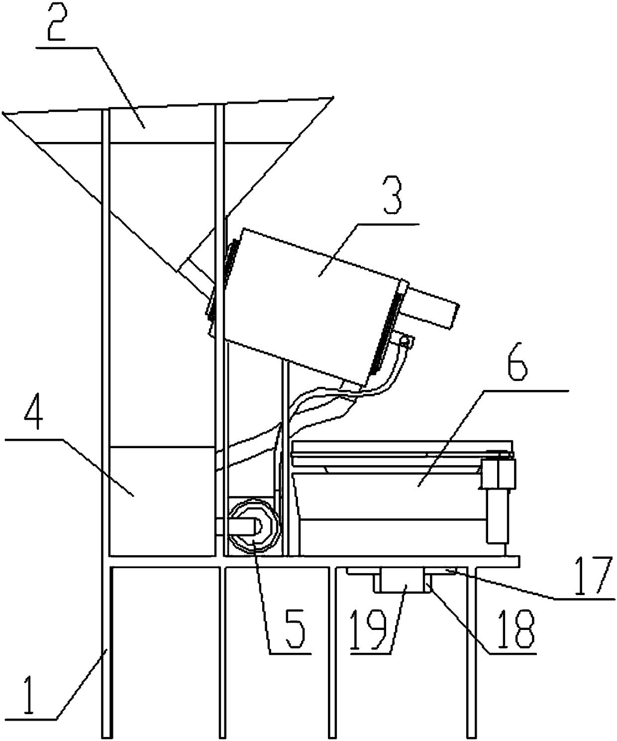 A cleaning and sorting machine