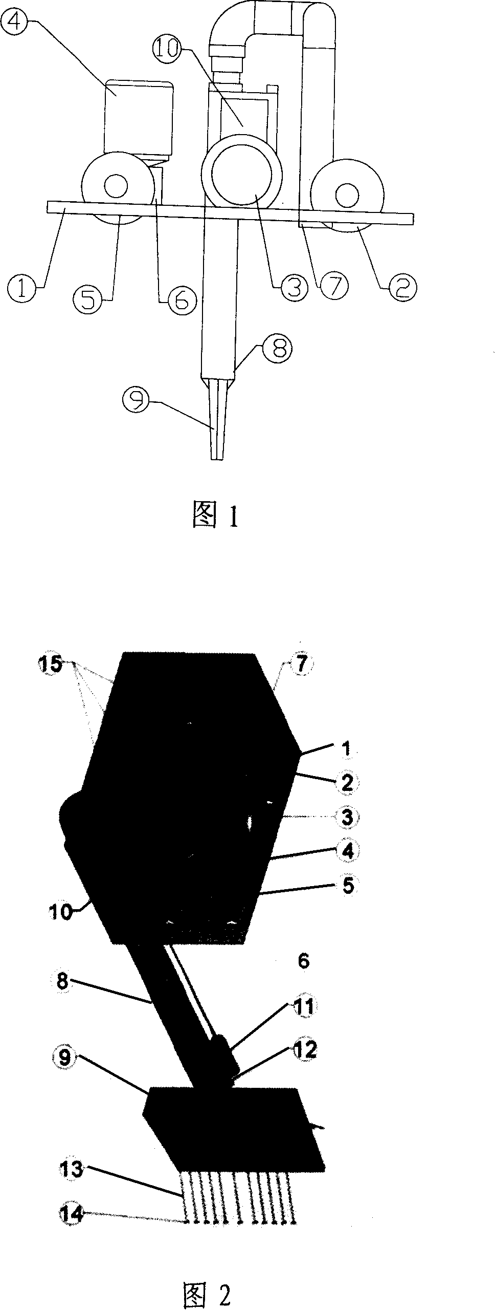 Automatic pool cleaning machine and preparation method thereof