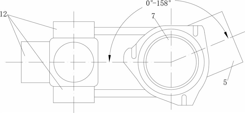 Same-floor drainage concentrator without plate descending