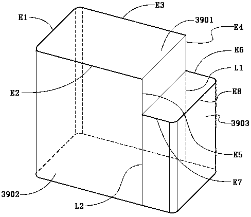 Method for preparing refrigerator liner by U-shaped large and small surrounding plates and Z-shaped baseplate