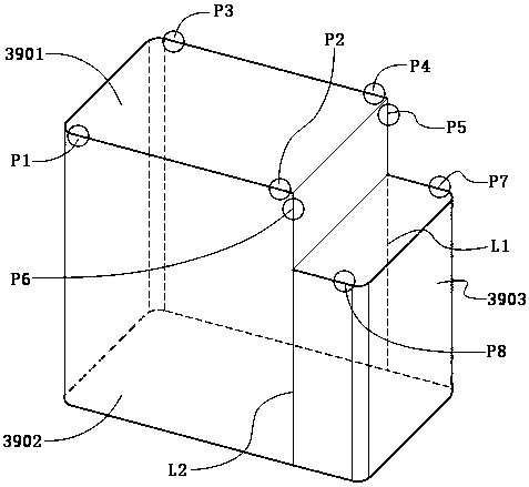 Method for preparing refrigerator liner by U-shaped large and small surrounding plates and Z-shaped baseplate