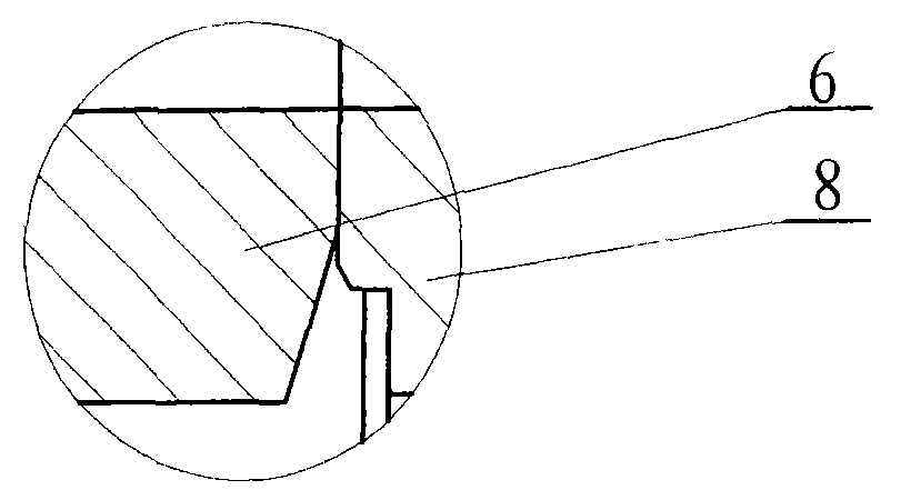 Plug-in type high-pressure plate valve